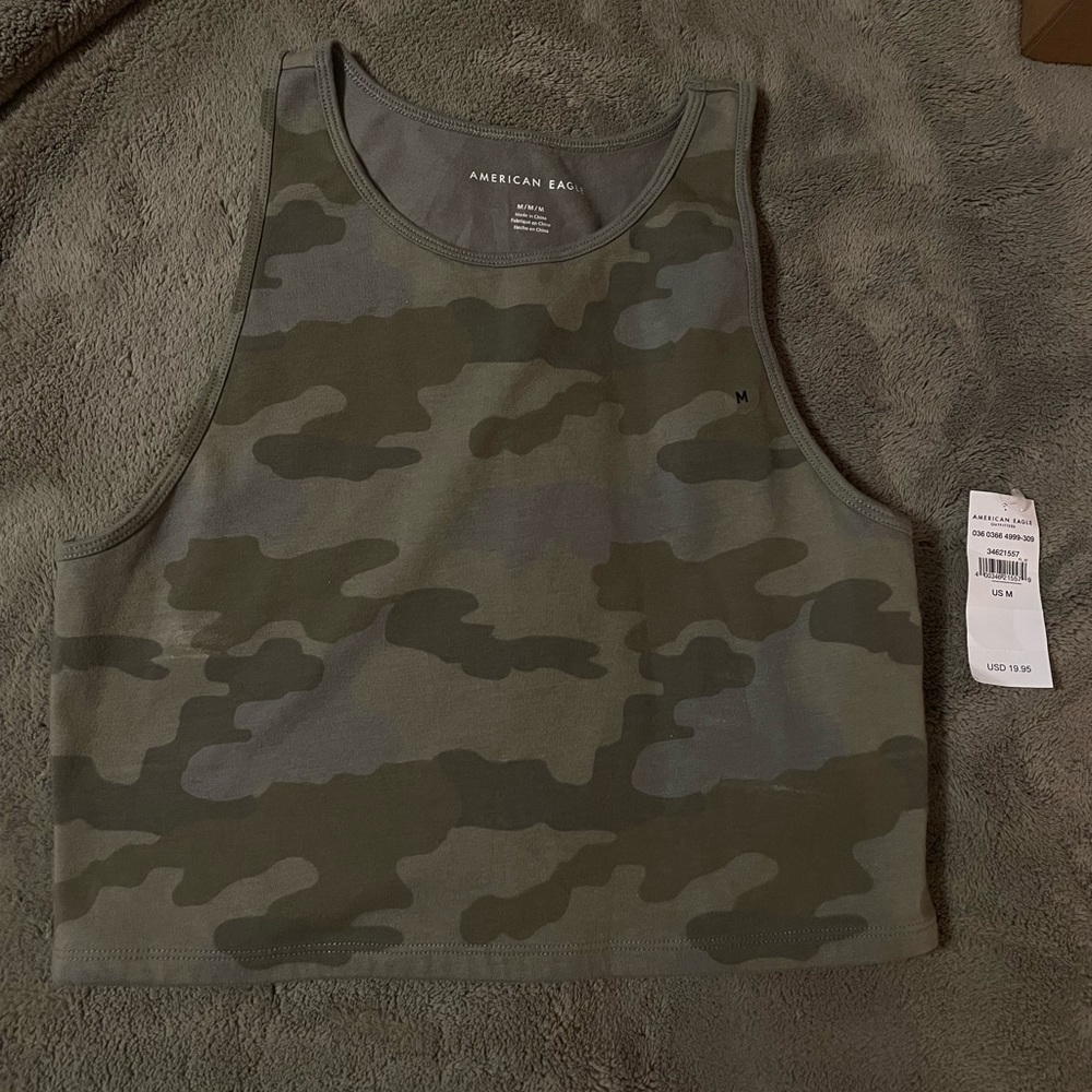 american eagle crop top NWT